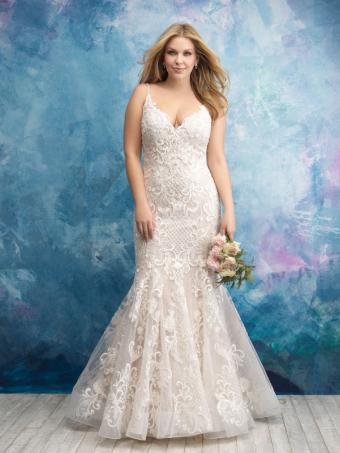 Allure Bridals W430 #0 default Almond/Ivory thumbnail