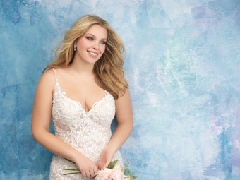 Allure Bridals W430 #2 default Almond/Ivory thumbnail