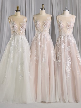 Maggie Sottero LINDSEY 23MN651A01 #5 Ivory/Silver/Blush thumbnail