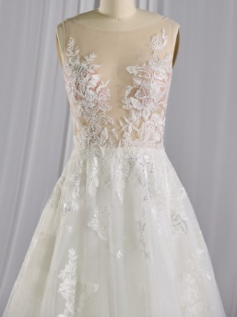 Maggie Sottero LINDSEY 23MN651A01 #6 Ivory/Silver/Blush thumbnail