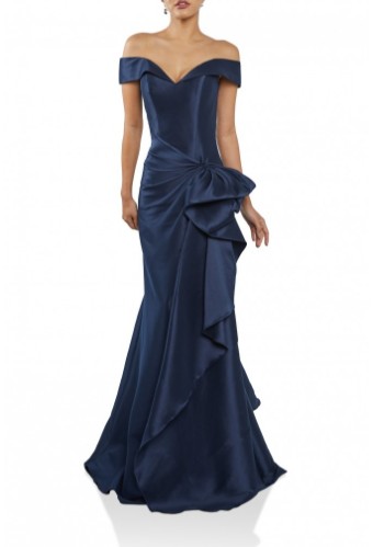 Terani Couture 242M3335 #0 default Navy Wine Mauve thumbnail