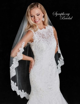 Symphony Bridal 7437VL #0 default Ivory thumbnail