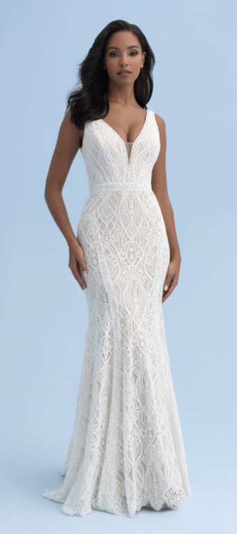 Allure Bridals D315 Pocahontas #0 default Ivory thumbnail