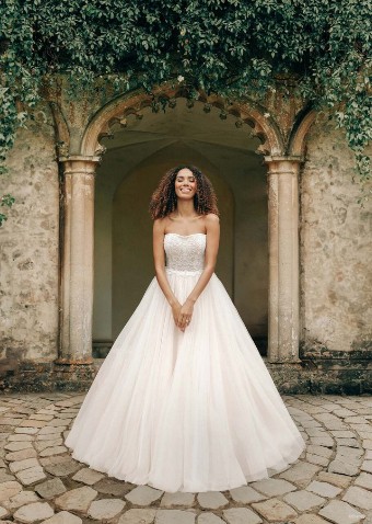 Allure Bridals Tiana D418 #0 default Champagne/Nude/Ivory thumbnail