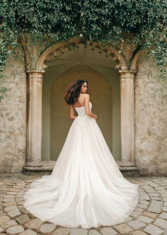 Allure Bridals Tiana D418 #1 Champagne/Nude/Ivory thumbnail
