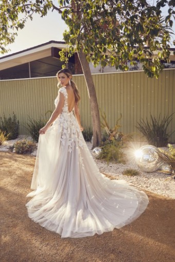 Casablanca Bridal BL398 #1 Ivory/Nude/Silver thumbnail
