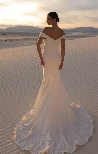 Jimme Huang Alessia HG-10151 #4 Ivory thumbnail