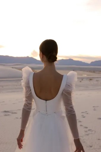 Jimme Huang Rosalina SS-10142 #1 Ivory thumbnail