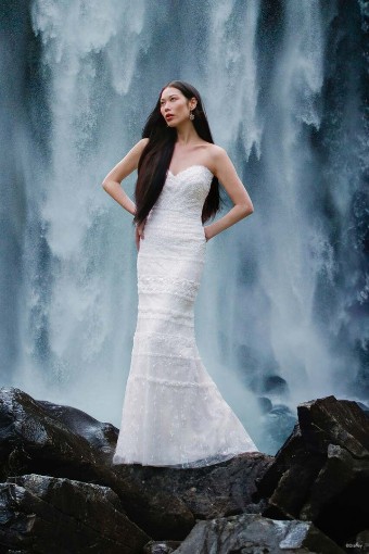 Allure Bridals Pocahontas DP405 #0 default Almond/Ivory thumbnail