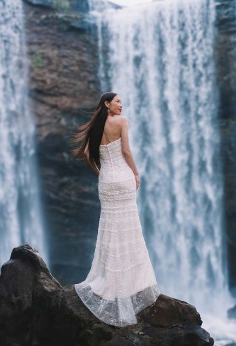 Allure Bridals Pocahontas DP405 #1 default Almond/Ivory thumbnail