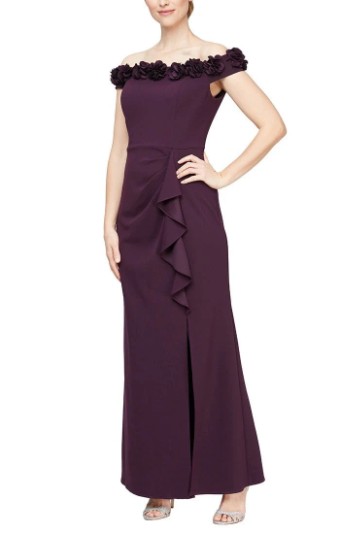 Alex Evenings 8160404 #0 default Aubergine Navy thumbnail