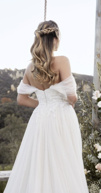 Casablanca Bridal BL412 #1 default Ivory/Nude/Silver thumbnail