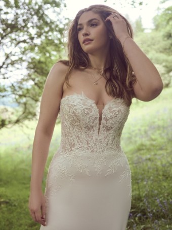 Maggie Sottero Oksana 23RN118A01 #1 Ivory thumbnail