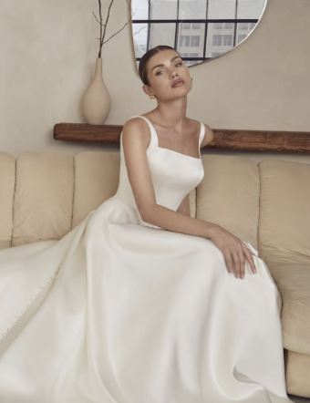 Casablanca Bridal LE144 #1 Ivory Silver Blush thumbnail