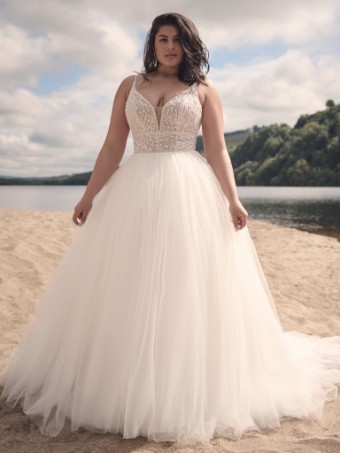 Sottero and Midgley Royce 23SS056A01 #2 Ivory Silver Accent thumbnail