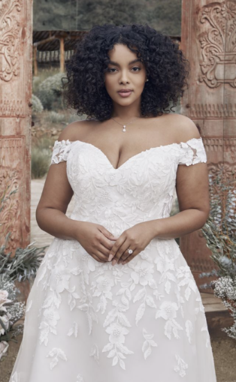 Casablanca Bridal BL419C #1 Ivory/Sorbet/Nude/Ivory thumbnail