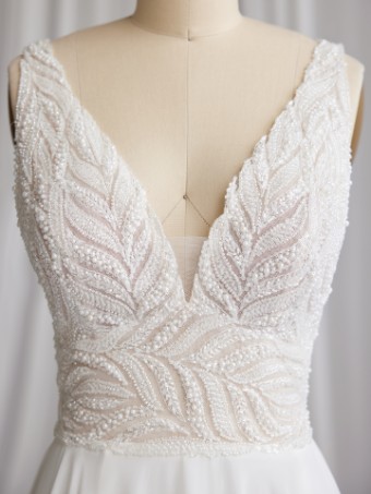 Maggie Sottero MAURELLE 23MS650A01 #6 default Ivory (gown with Natural Illusion) thumbnail