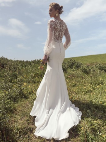 Maggie Sottero Tatum 23RN045A01 #1 All Ivory (gown with Ivory Illusion) thumbnail