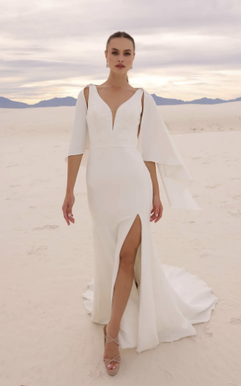 Jimme Huang Eden BG-201040 #1 Ivory/Nude Mesh thumbnail