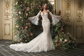 Demetrios DP494 #1 Ivory/Sheer/Nude/Natural thumbnail