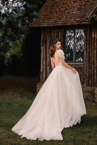 Allure Bridals D367 Snow White #2 Champagne/Nude/Ivory thumbnail