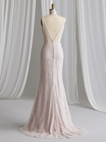 Maggie Sottero JORDAN 23MB660A01 #2 All Ivory (gown with Ivory Illusion) thumbnail