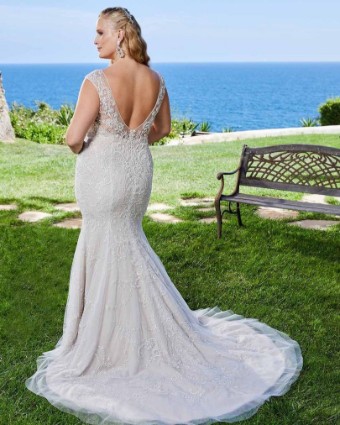 Casablanca Bridal 2410CP #1 default Ivory/Nude/Silver thumbnail