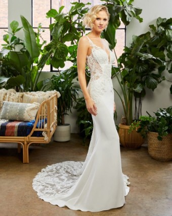 Casablanca Bridal BL333 Lexi #0 default Ivory/Nude/Silver thumbnail
