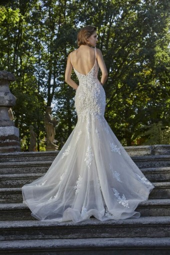Demetrios 8196 #1 Ivory/Sheer/Nude/Natural thumbnail
