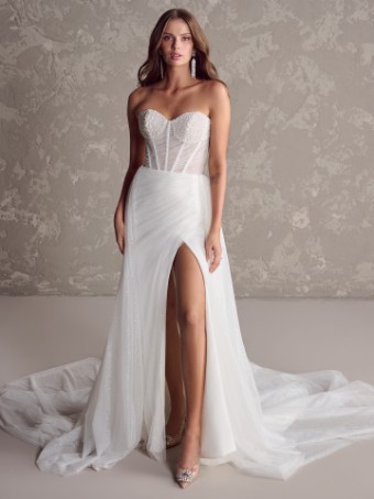 Maggie Sottero CHO 24MB243A01 #2 Ivory (gown with Natural Illusion) thumbnail