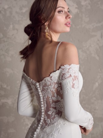 Maggie Sottero TYRA 24MK217A01 #3 default Ivory (gown with Natural Illusion) thumbnail