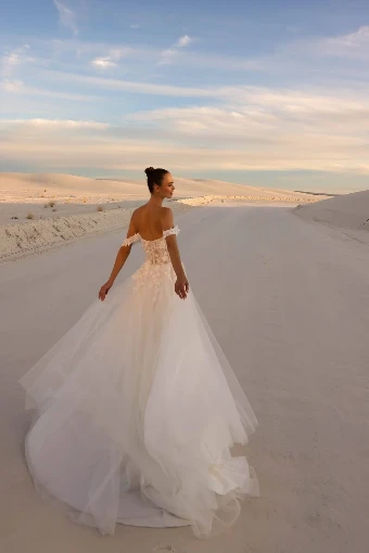 Jimme Huang Gana BG-501008 #2 Ivory/Nude thumbnail