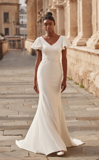Moonlight Bridal M5073 #1 Ivory thumbnail