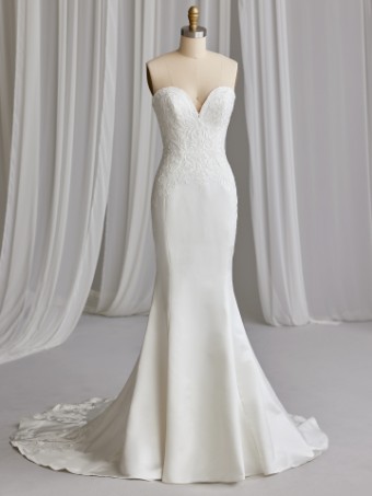 Maggie Sottero BRETTE 23RN669A01 #3 Ivory (gown with Natural Illusion) thumbnail