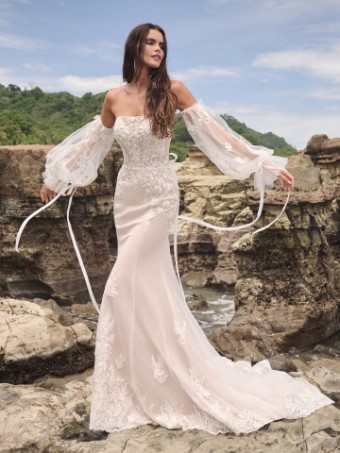 Sottero and Midgley CONNOR 24SC166A02 #0 default All Ivory (gown with Ivory Illusion) thumbnail