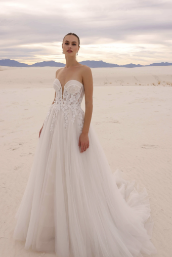 Jimme Huang Jayde SS-10144 #0 default Ivory/Nude thumbnail