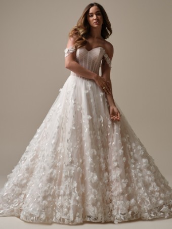 Maggie Sottero ZAYN 25SB269A01 #3 All Ivory (gown with Ivory Illusion) thumbnail