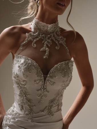 Maggie Sottero CRESSIDA 25MC356A01 #1 All Ivory (gown with Ivory Illusion) thumbnail