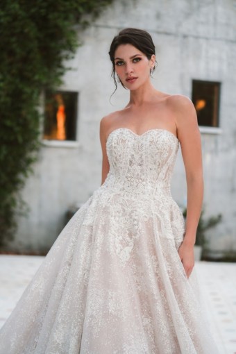 Allure Bridals C689 #2 Mocha/Champagne/Ivory/Nude thumbnail