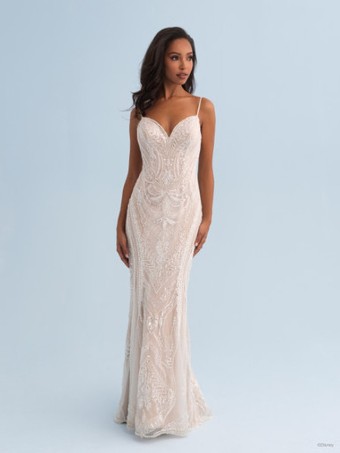 Allure Bridals D364 Jasmine #2 Champagne/Nude/Ivory thumbnail