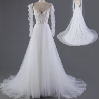 Jimme Huang Asta SS-10163 #0 default Ivory thumbnail