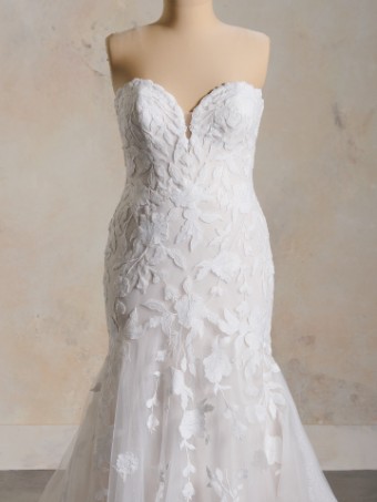 Maggie Sottero BRIDGET 24MS731A01 #5 Ivory over Soft Blush (gown with Natural Illusion) thumbnail