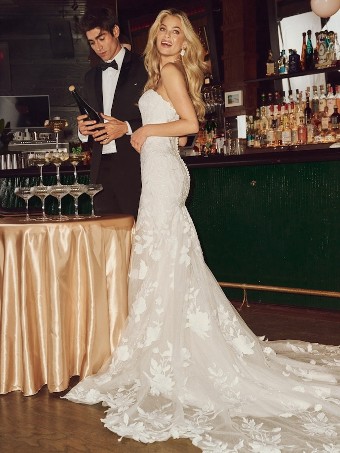 Maggie Sottero BRIDGET 24MS731A01 #8 Ivory over Soft Blush (gown with Natural Illusion) thumbnail