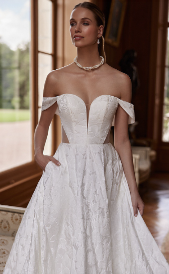 Moonlight Bridal J6955 #2 default Ivory/Nude thumbnail