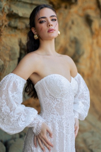 Allure Bridals F347 #1 Champagne/Nude/Ivory thumbnail