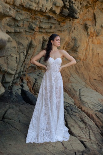 Allure Bridals F347 #0 default Champagne/Nude/Ivory thumbnail