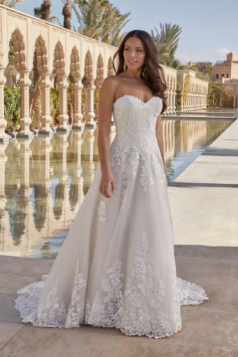 Justin Alexander 44427 #1 Ivory Sand/Ivory thumbnail