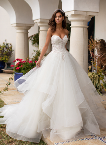 Moonlight Bridal H1393 #0 default Ivory thumbnail