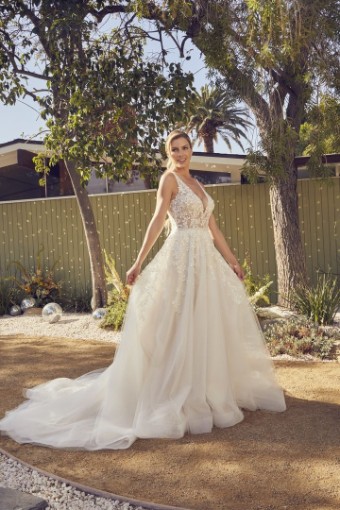 Casablanca Bridal BL404 #0 default Champagne/Sorbet/Nude/Ivory/Silver thumbnail