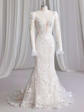 Sottero and Midgley COHEN 23SS700A01 #2 Ivory Over Blush thumbnail